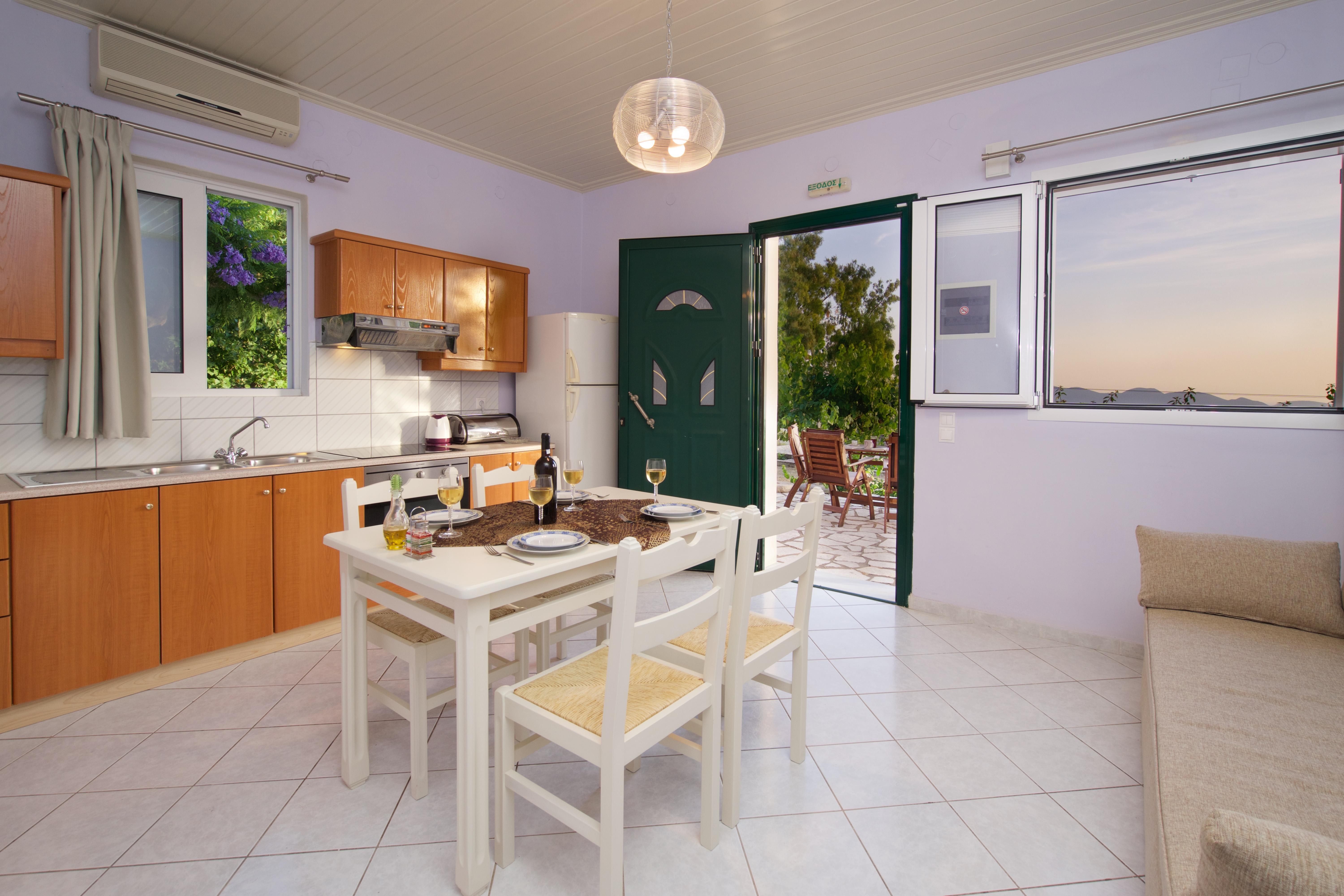 Studios Vrionis Panoramic Sunset Mesovounia  المظهر الخارجي الصورة